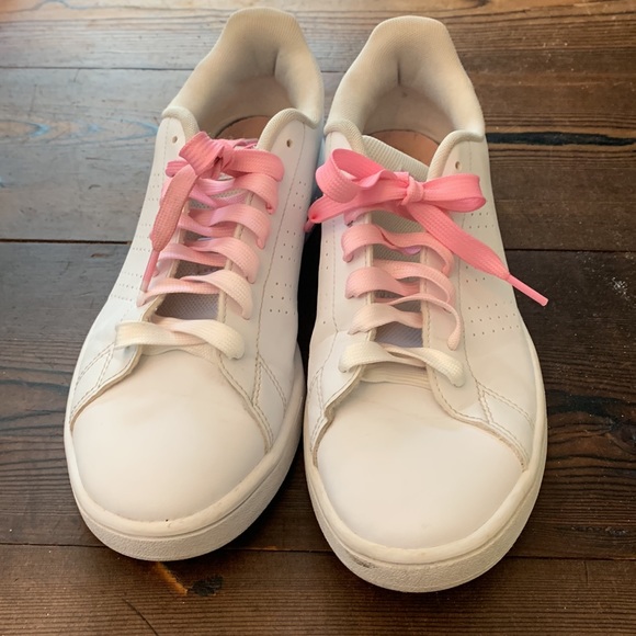 Adidas grand court women’s size 9 with custom shoes laces - Picture 2 of 8